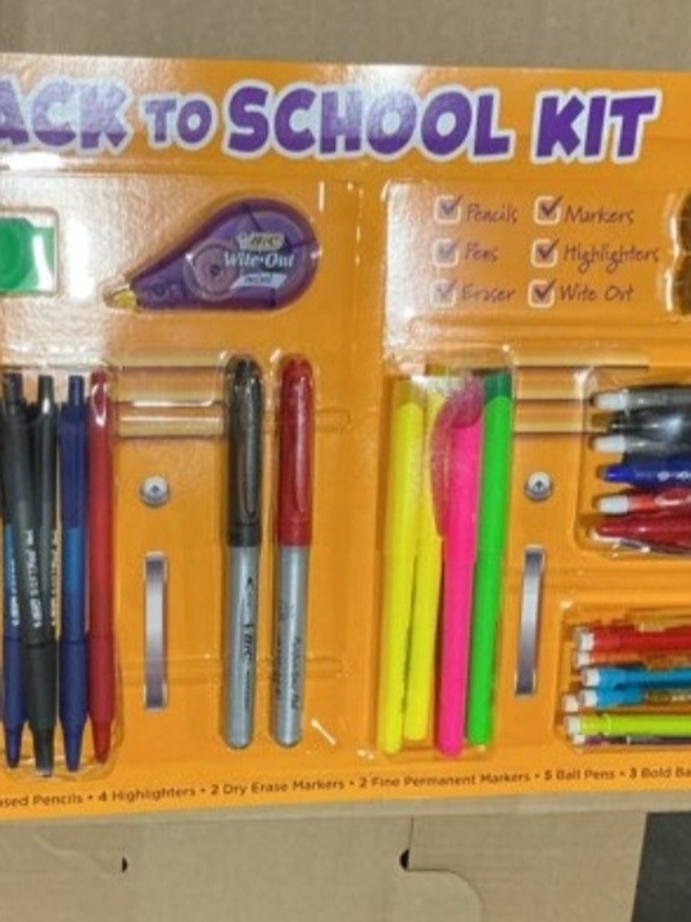Back to School Kit - Assorted Colors